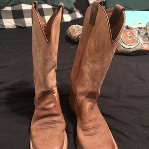 Justin square toe boots cowgirl cowboy